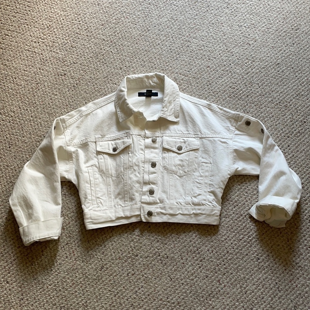 White Jean Jacket